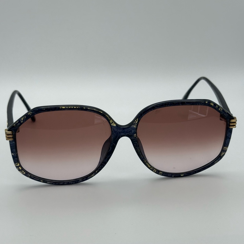 Christian Dior Black and Gold Sunglasses. Vintage - Picture 6 of 6